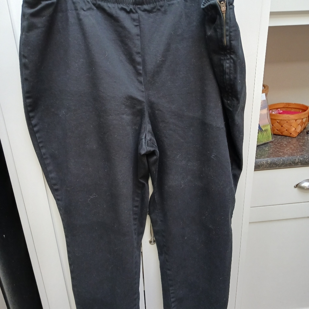 Talbots black jeans size 20w